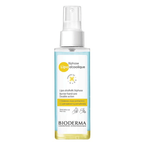 Bioderma Biphase Lipo Alcohol kétfázisú kézfertőtlenítő 100ml   :K3-29