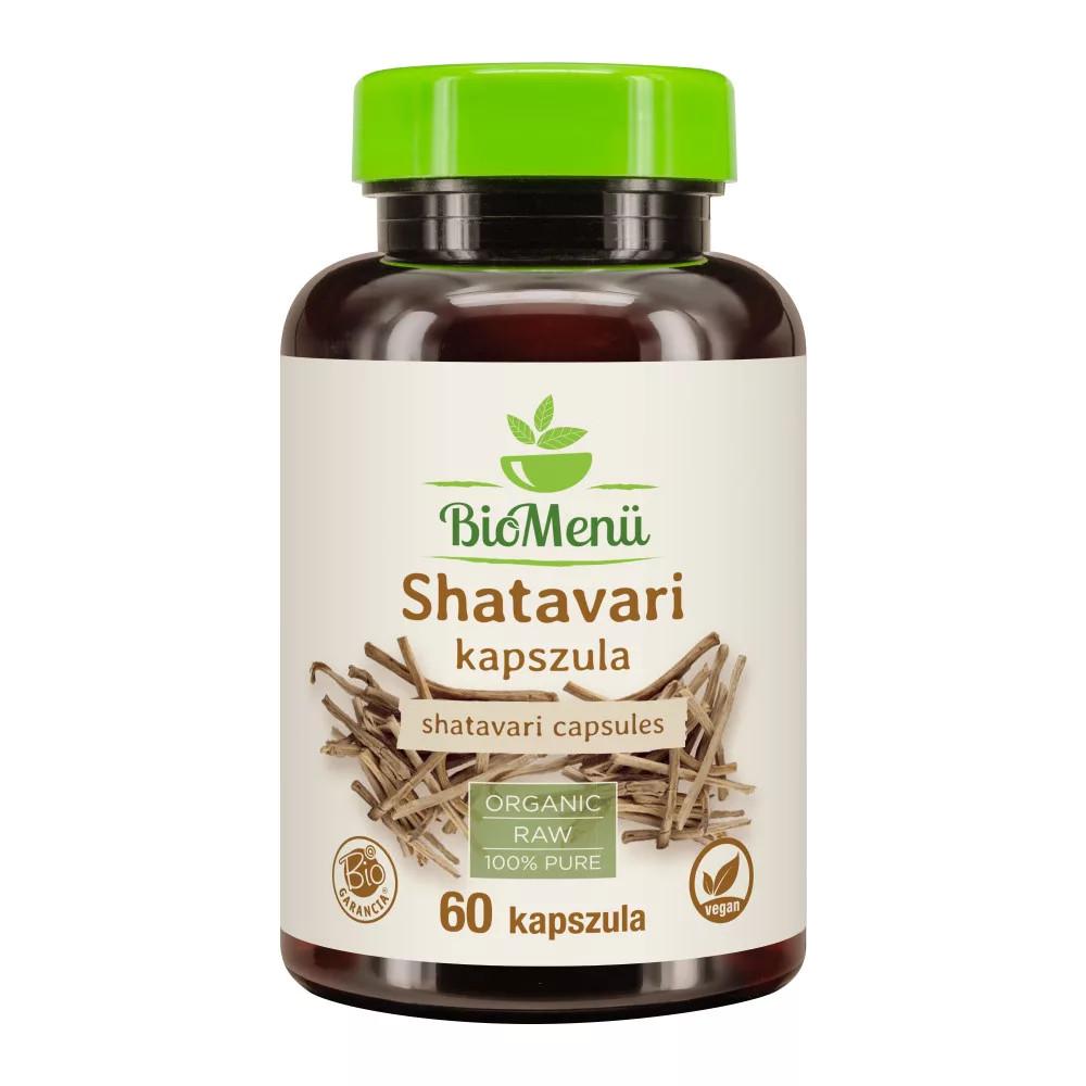 BioMenü BIO Shatavari kapszula 60db
