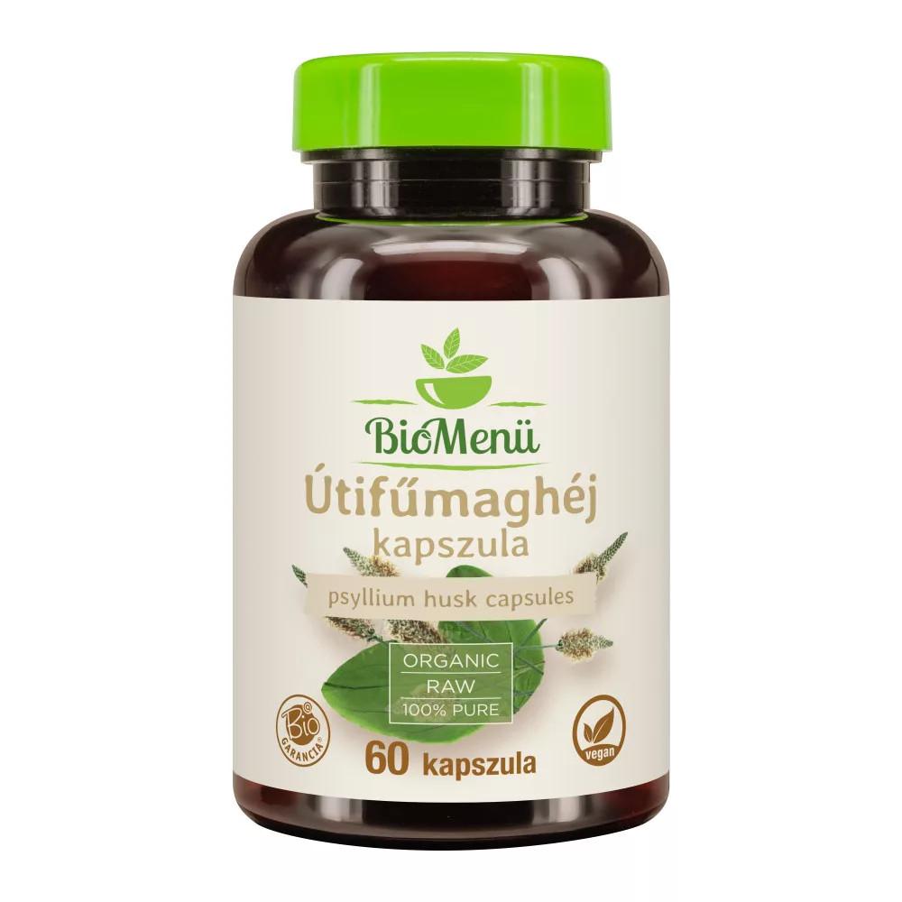 BioMenü BIO Útifűmaghéj kapszula 60db