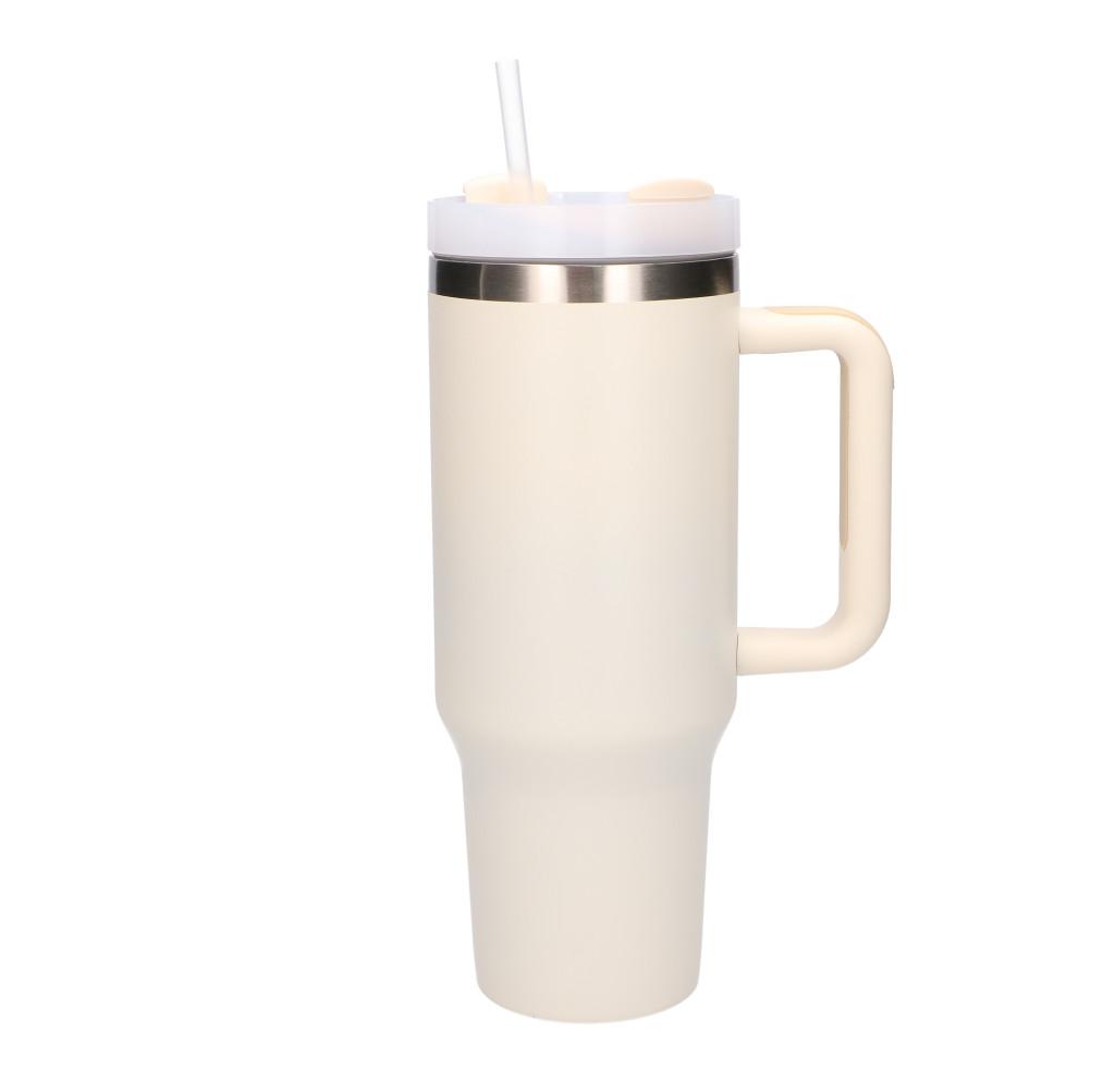 Black Forest | termosz szívószállal | fogantyús termosz, 1200ml, bézs