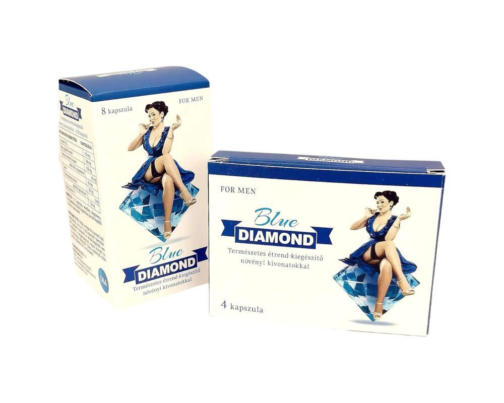 Blue Diamond - természetes étrend kiegészítő férfiaknak (8db)