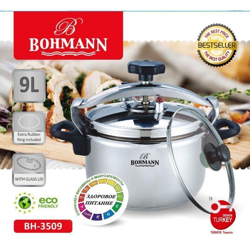 Bohmann BH3509 Kukta, 9L, rozsdamentes acél