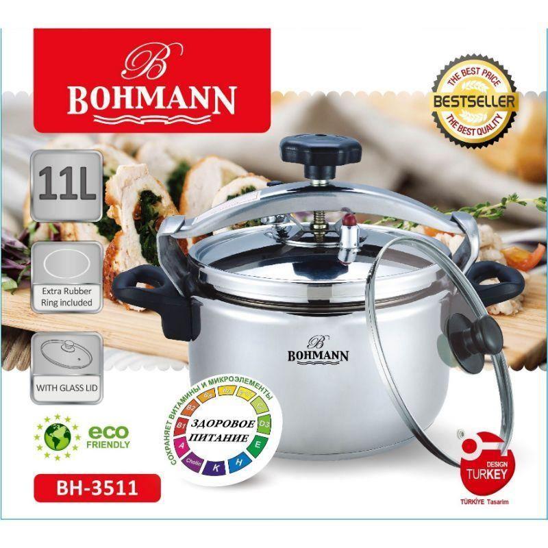 Bohmann BH3511 Kukta, 11L, rozsdamentes acél