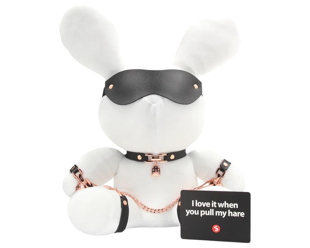 Bondage Rabbit - BDSM nyuszi (fehér)
