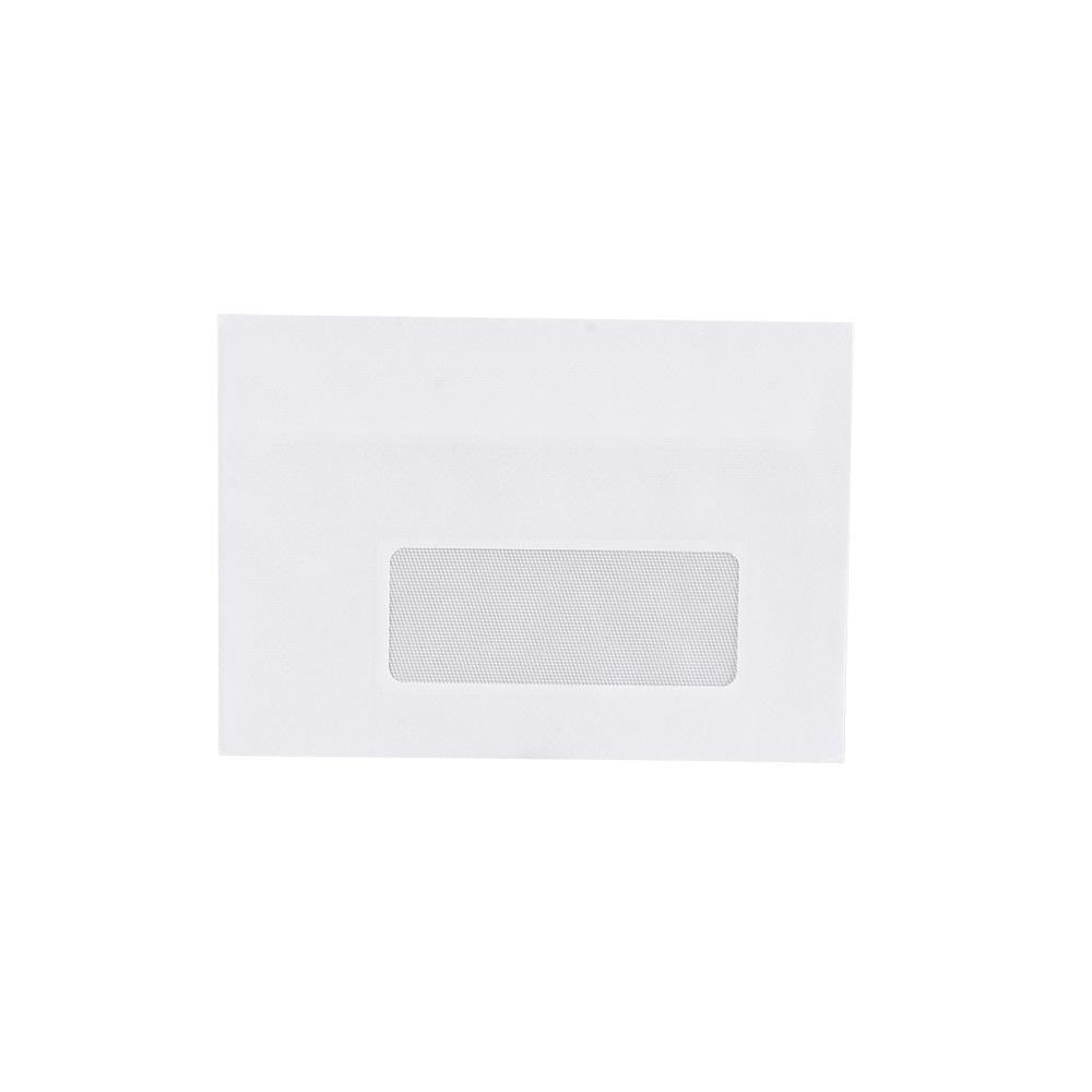 Boríték LC/6 öntapadó bélésnyomott jobb ablakos 35x90mm, 114x162mm, J28A20 Bluering® fehér