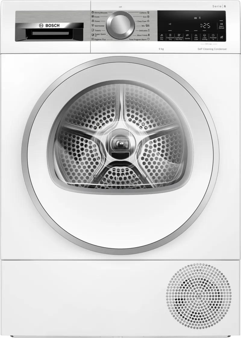 Bosch WQG24591BY Serie 6, Hőszivattyús szárítógép, 9 kg