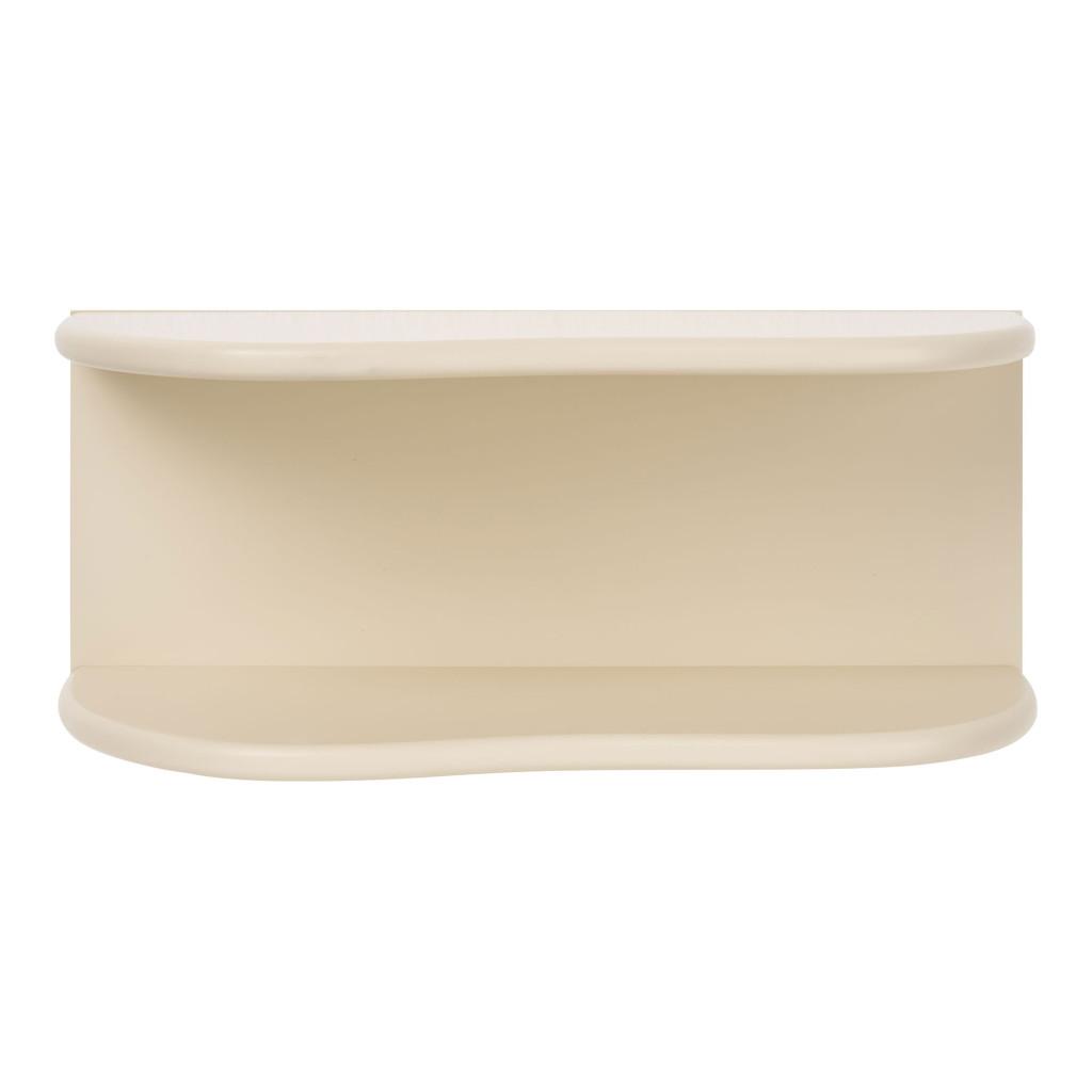 Botta fali polc bézs, 44x17,5x18 cm