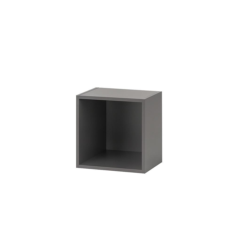 Boxie nyitott fali szekrény 40x40x27 cm antracit