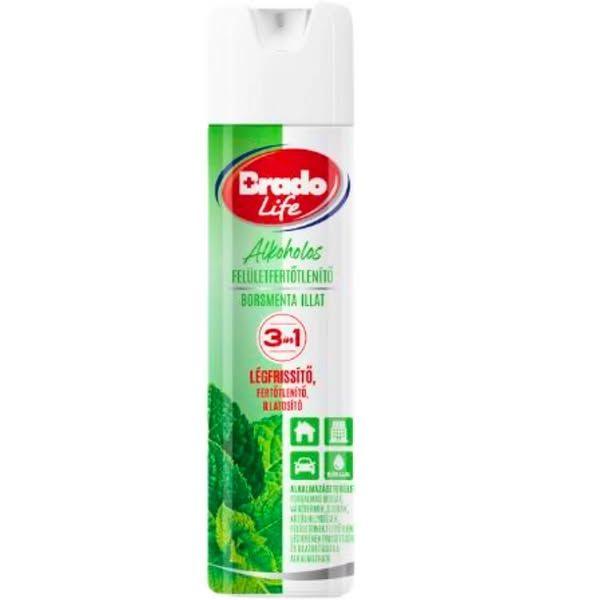 Bradolife borsmenta felületfertőtlenítő és légfrissítő 300ml