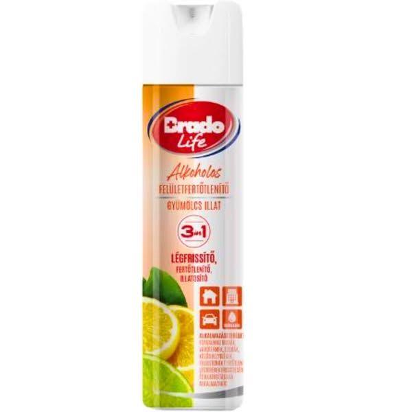 Bradolife gyümölcsös felületfertőtlenítő és légfrissítő 300ml