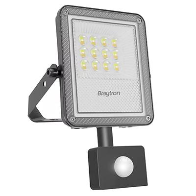 Braytron CCT mozgásérzékelős LED reflektor (10W/1100lm) állítható színhőmérséklet