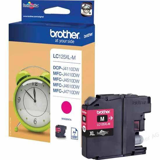 Brother LC125 XL magenta eredeti tintapatron