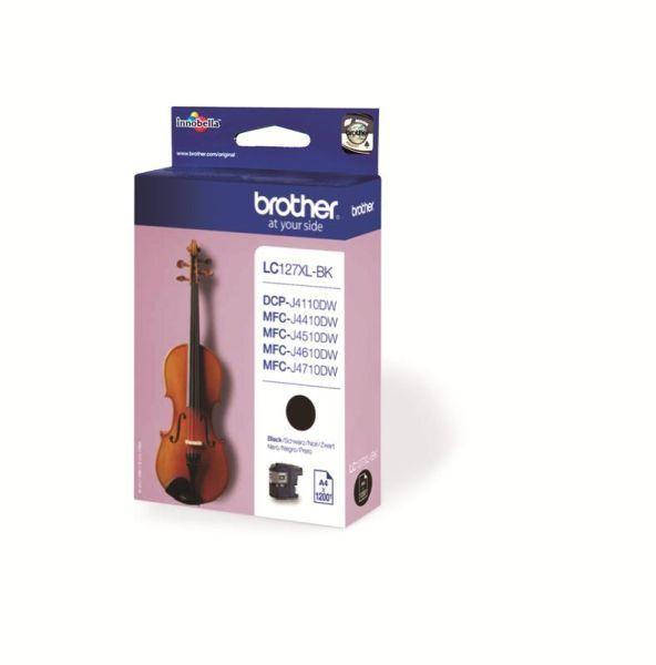 Brother LC127 XL fekete eredeti tintapatron