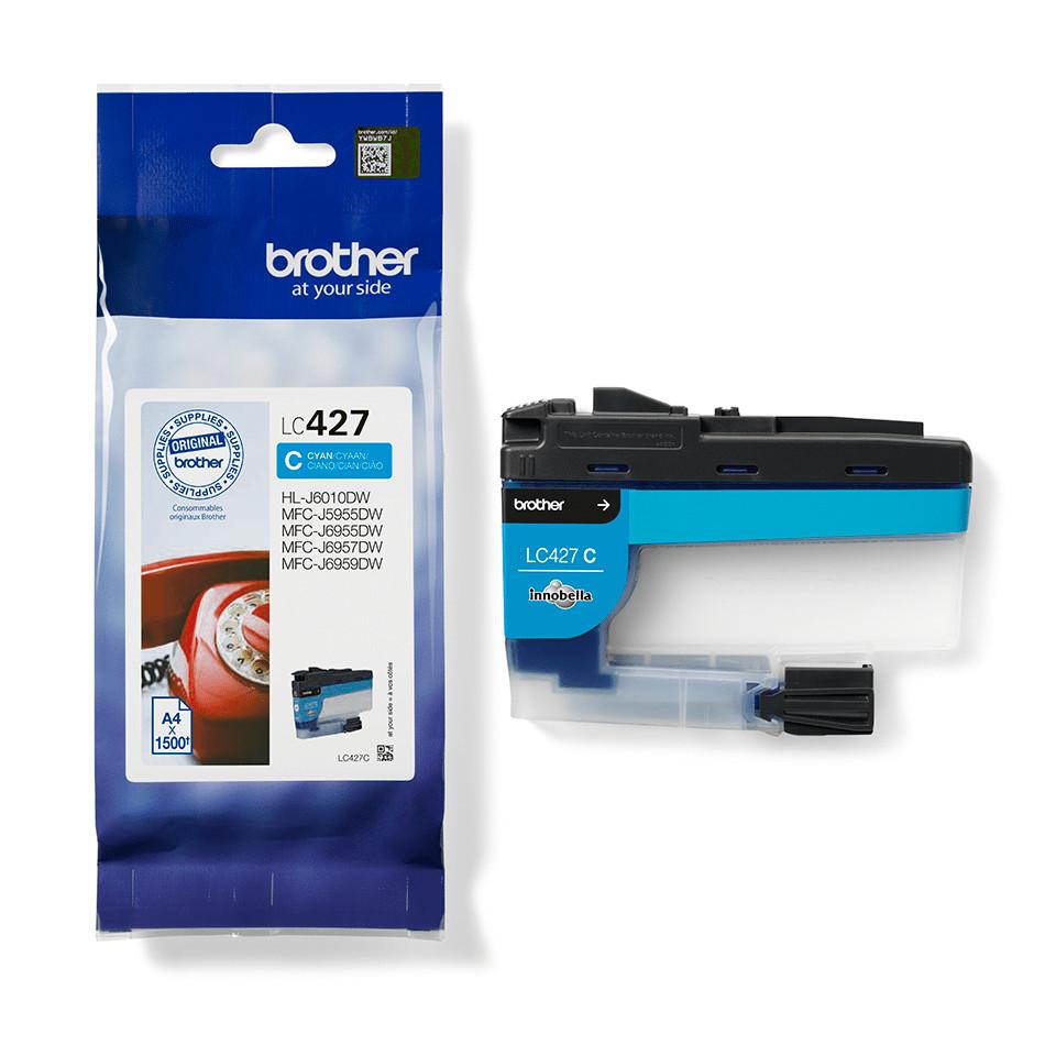 Brother LC427 k&amp;eacute;k eredeti tintapatron