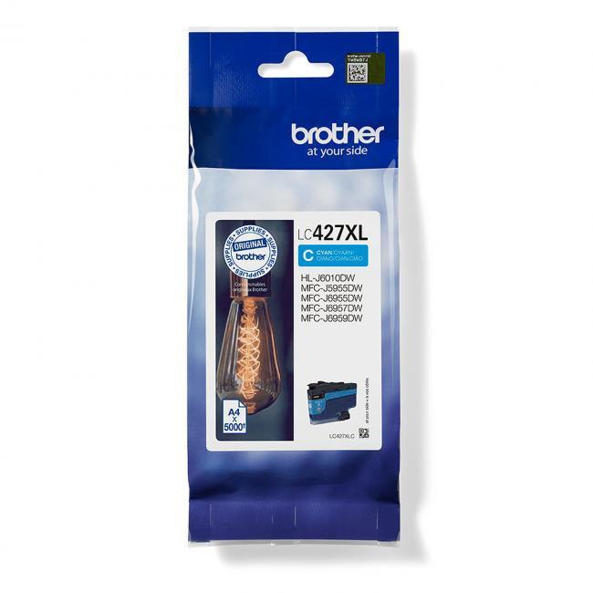 Brother LC427XL k&amp;eacute;k eredeti tintapatron