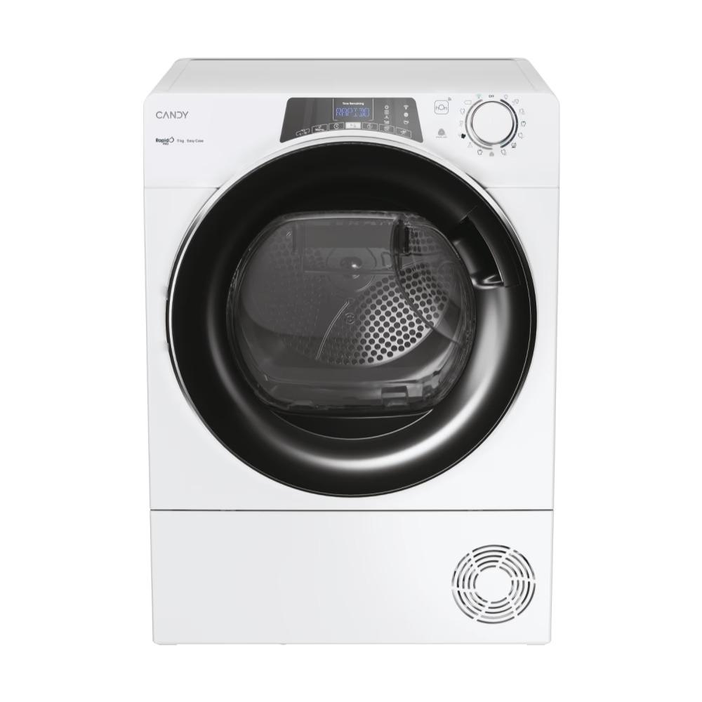 Candy RPEH11A2TCBEX-S RapidÓ PRO Szabadon álló, hőszivattyús Szárítógép , 11 kg, A++, (WiFi)