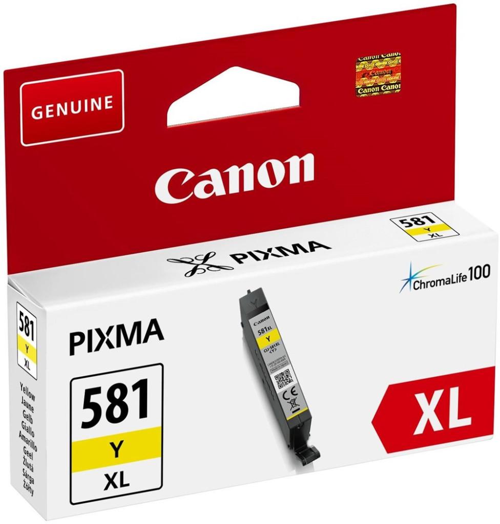 Canon CLI-581XL s&amp;aacute;rga eredeti tintapatron