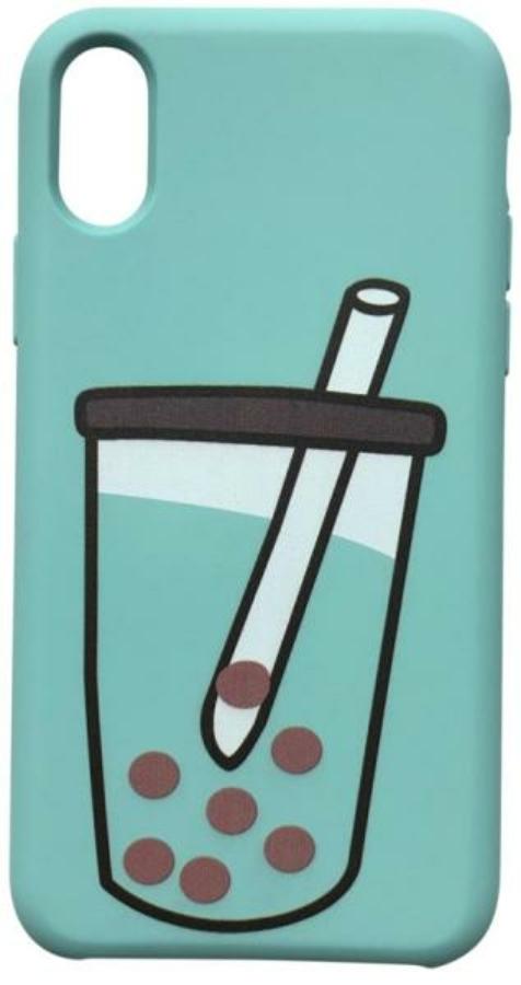 Cellect Bubble Tea Mintás TPU Szilikon Tok Huawei P30
