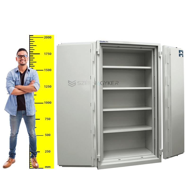 Chubbsafes® Duplex 775 KL Tűzálló biztonsági iratszekrény 