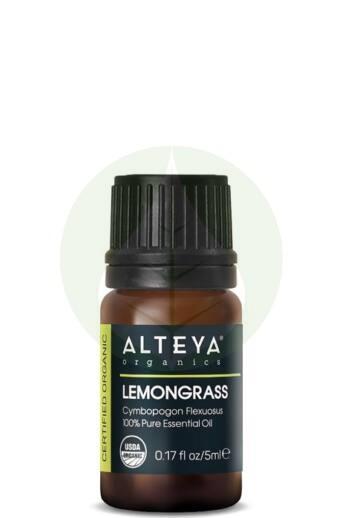 Citromcirok - Cymbopogon citratus illóolaj Bio - 5ml - Alteya Organics