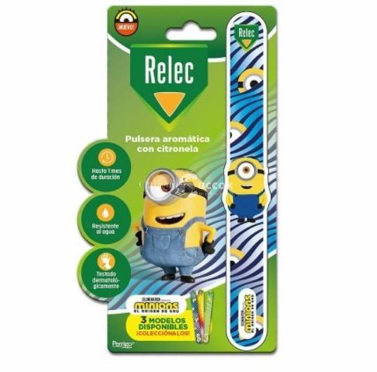 Citronella Szúnyogriasztó karkötő - Relec Reflec - Kék Minyonos