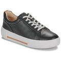 Clarks Rövid szárú edzőcipők HOLLYHOCK Fekete 38