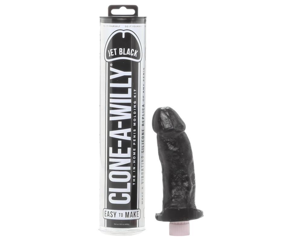 Clone-a-Willy - péniszmásoló szett vibrátorral (fekete)