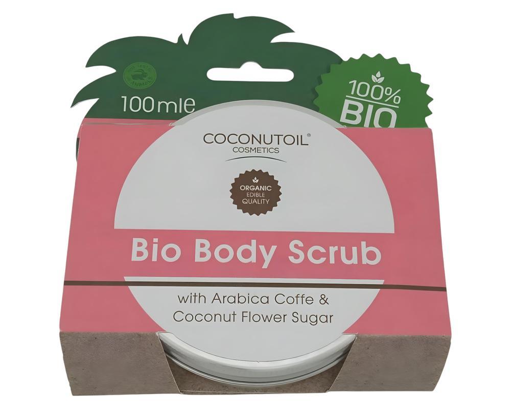 Coconutoil - Bio Testradír Kávéval & Kókuszvirágcukorral (100ml)