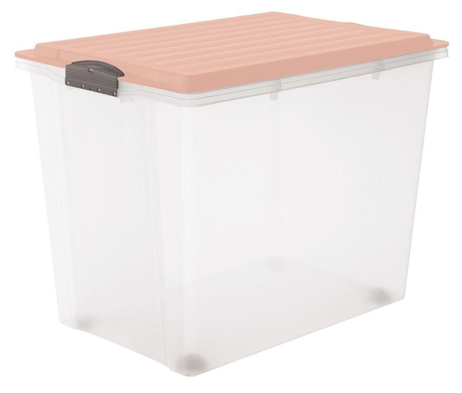 COMPACT Tárolódoboz 70 L rózsaszín
