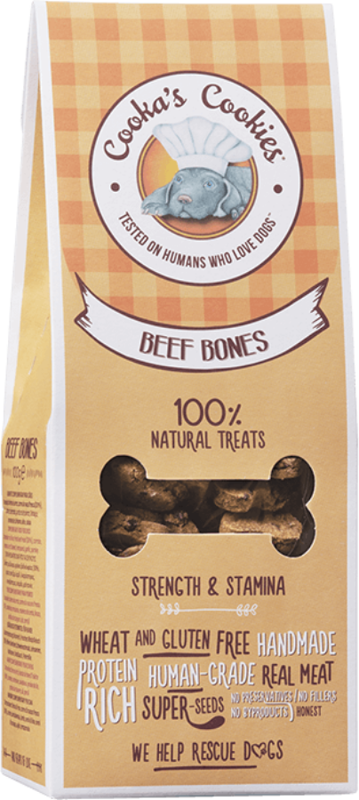 Cooka's Cookies Beef Bones marhás jutalomfalat 100g