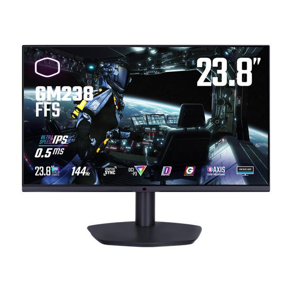 COOLER MASTER Monitor Gaming 23,8" GM238-FFS, 144Hz, FHD 1920x1080, Adaptive Sync, 2xHDMI2.0/2xDisplayport1.4