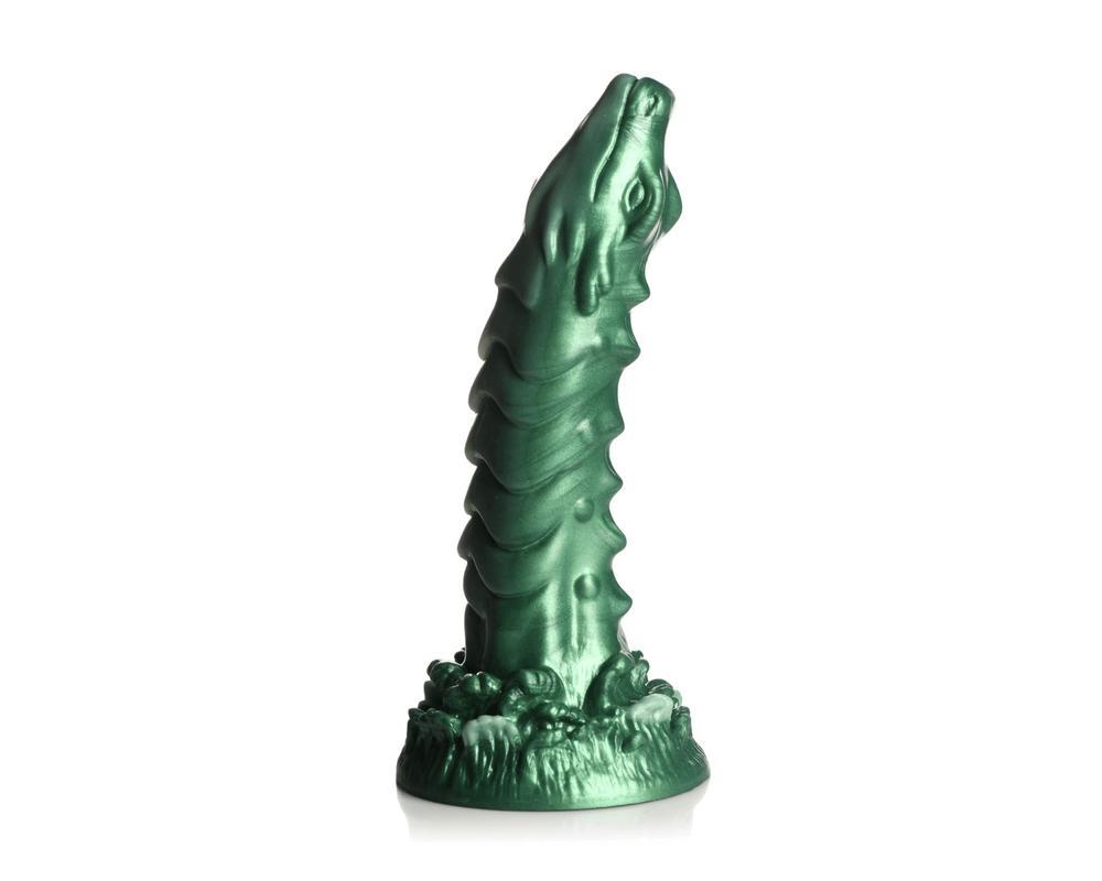 Creature Cocks Cockness Monster - szilikon dildó (zöld)