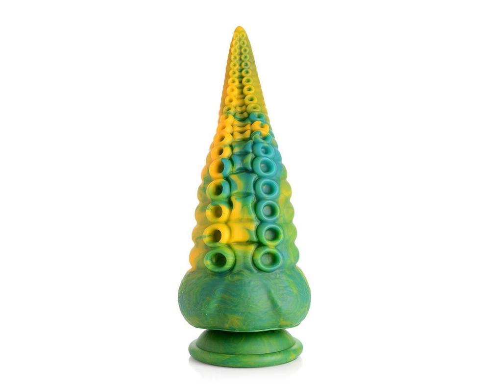 Creature Cocks Monstropus - dildó - 22cm (sárga)