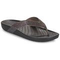 Crocs Lábujjközös papucsok Crocs Splash Glitter Flip Fekete 41 / 42