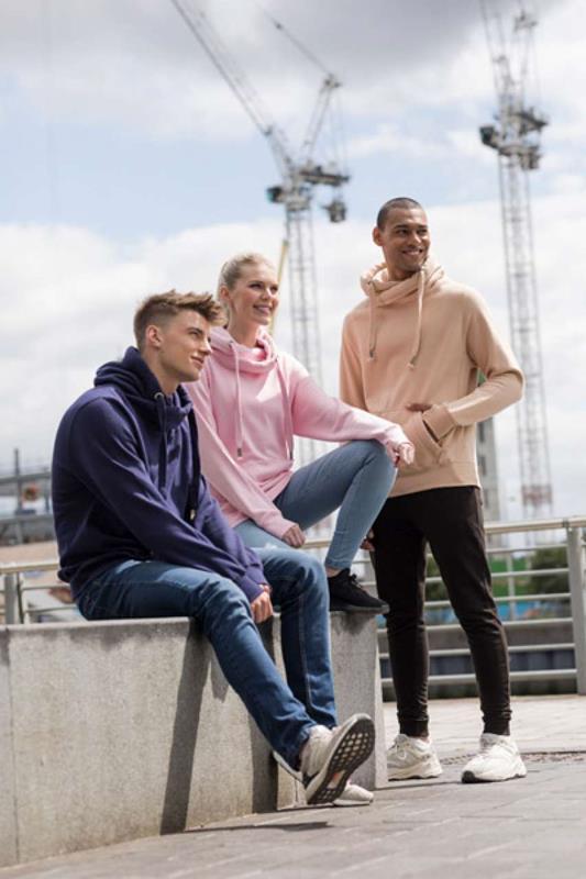 Cross unisex pulóver - XS - Vanilla Milkshake