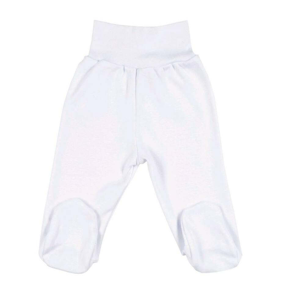 Csecsemő lábfejes nadrág New Baby Classic 68 (4-6 h) Fehér