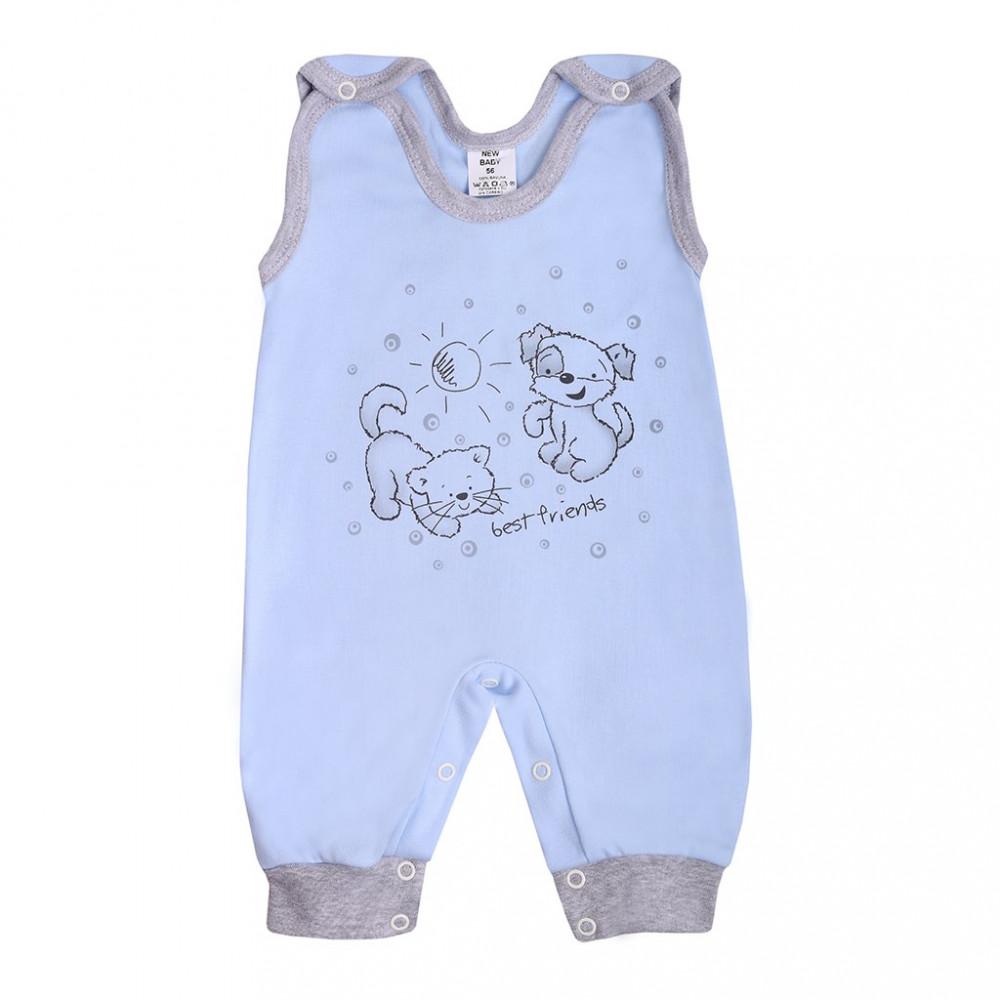 Csecsemő rugdalózó New Baby Barátok kék