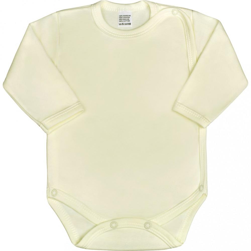 Csecsemő teljes hosszba patentos body New Baby Classic bézs
