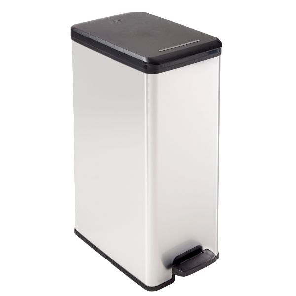 CURVER SLIM BIN PEDÁLOS SZEMETES 40L MŰANYAG SZÜRKE