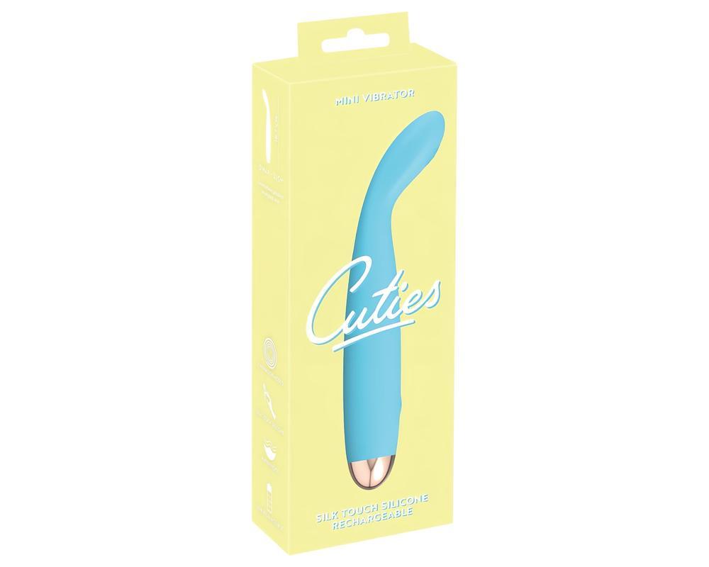 Cuties Mini - akkus, vízálló, G-pont vibrátor (türkiz)