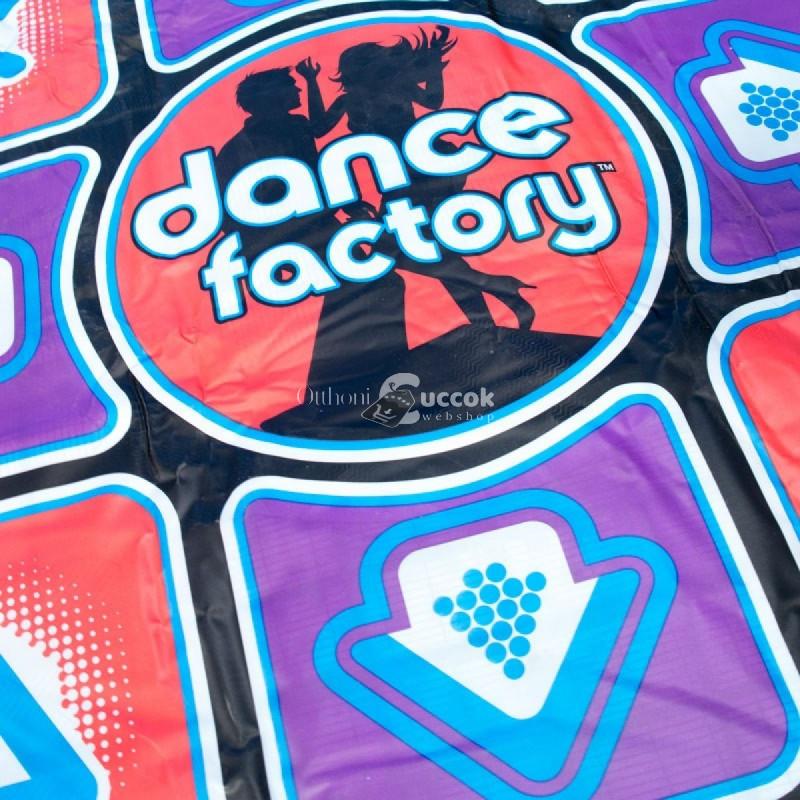 Dance Factory interaktív táncszőnyeg TV-hez és PC-hez csatlakoztatható szórakozáshoz