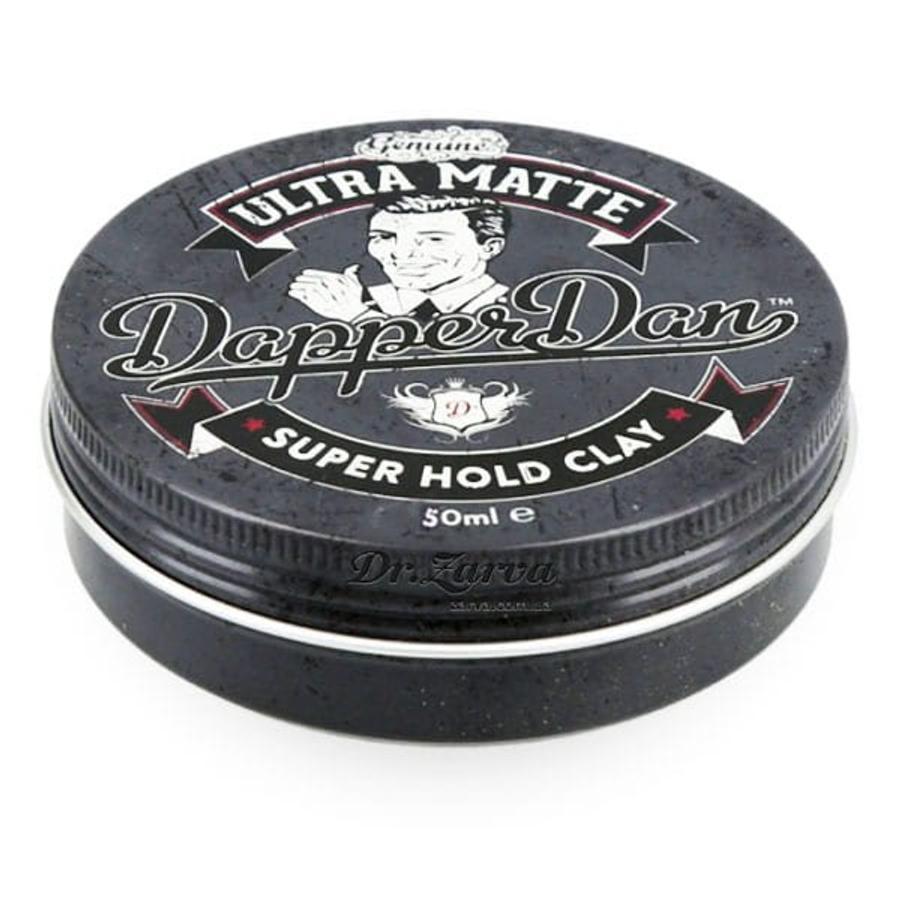 Dapper Dan Ultra Matte Super Hold Clay hajformázó, 50 ml