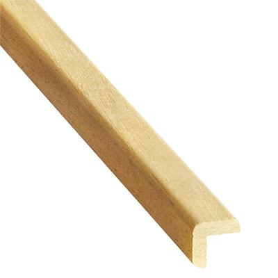 Derékszögű takaróléc külső sarokra, Marupa fa (13x13 mm) 240 cm, natúr