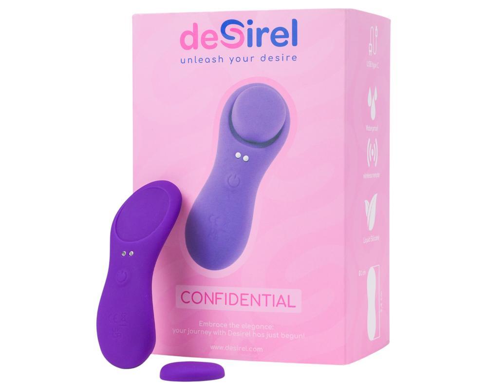 Desirel Confidential - okos bugyi vibrátor (lila)