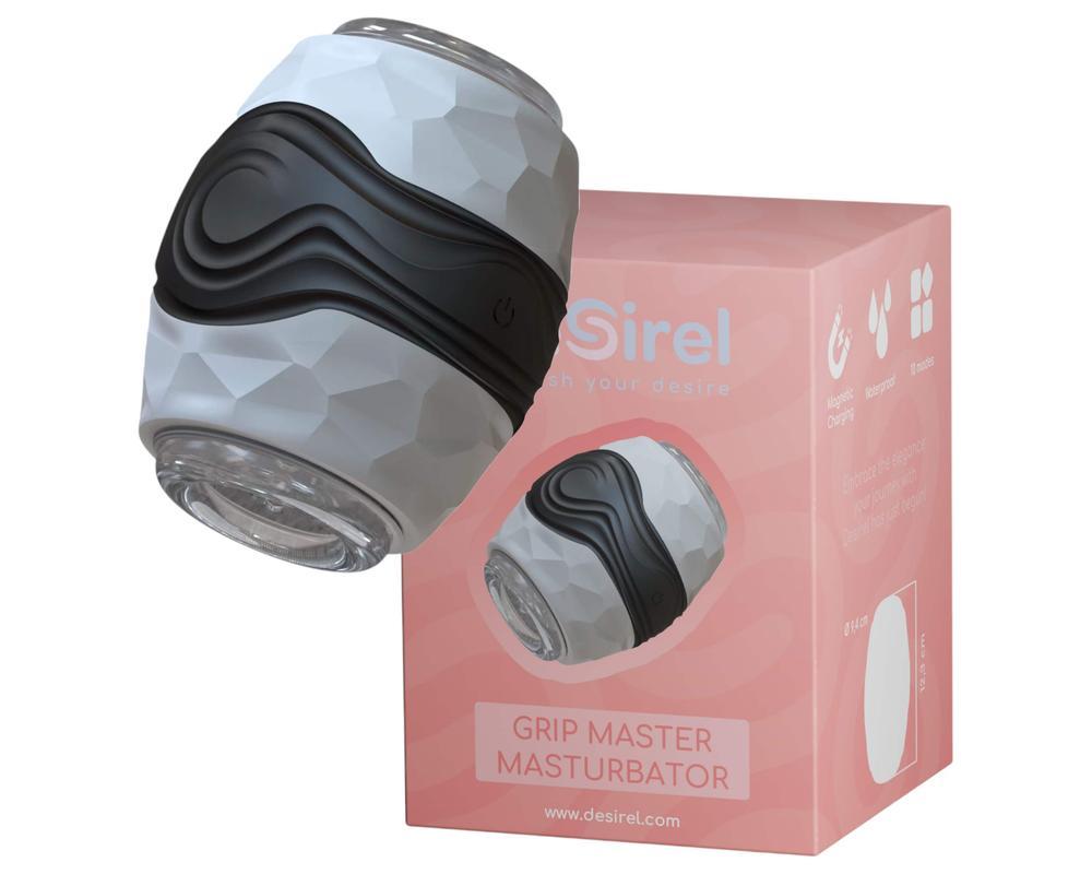 Desirel Grip Master - szorító maszturbátor (szürke)