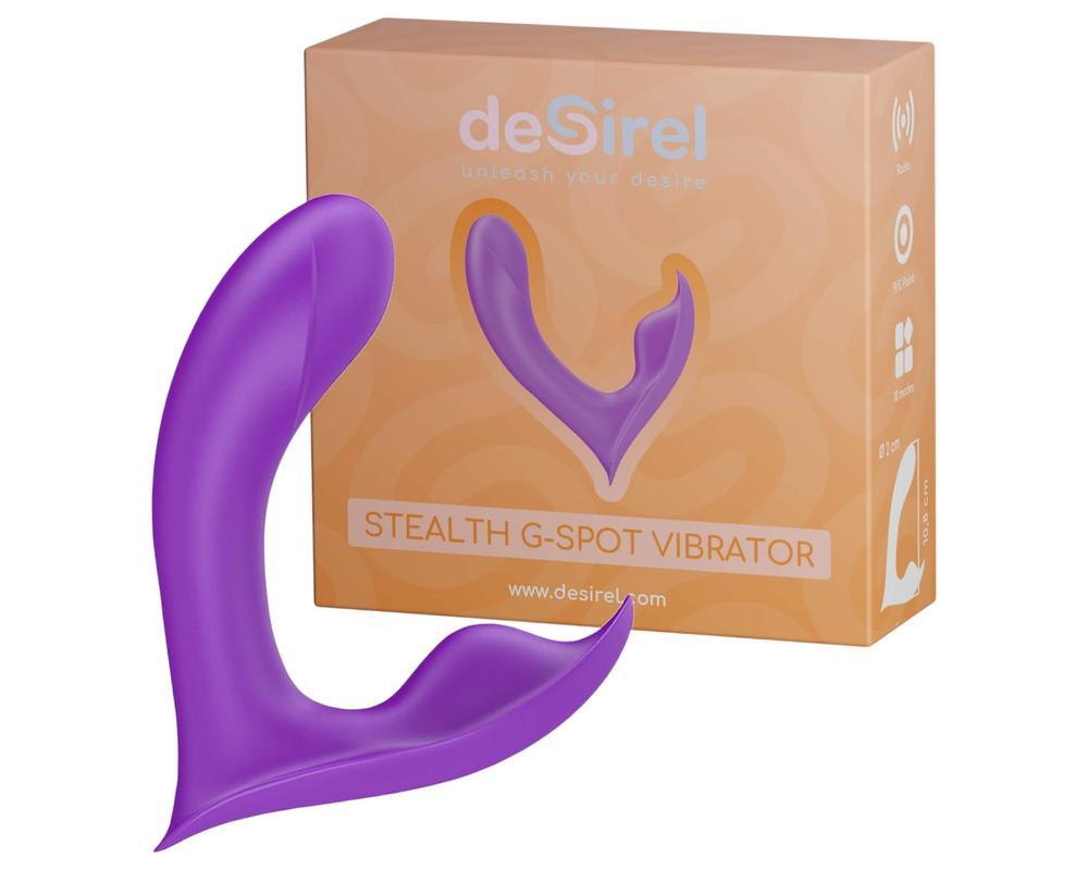 Desirel Insider - G-pont és prosztata vibrátor (lila)