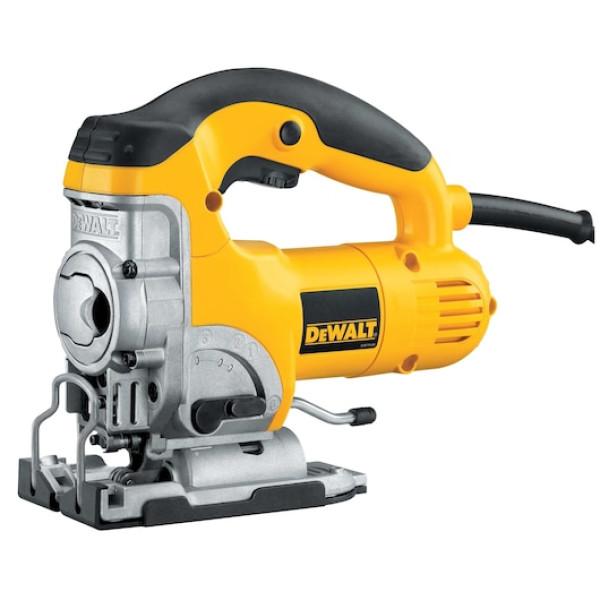 DEWALT Dekopírfűrész, 701W, felsőfogantyús, lengőlöket, koffer