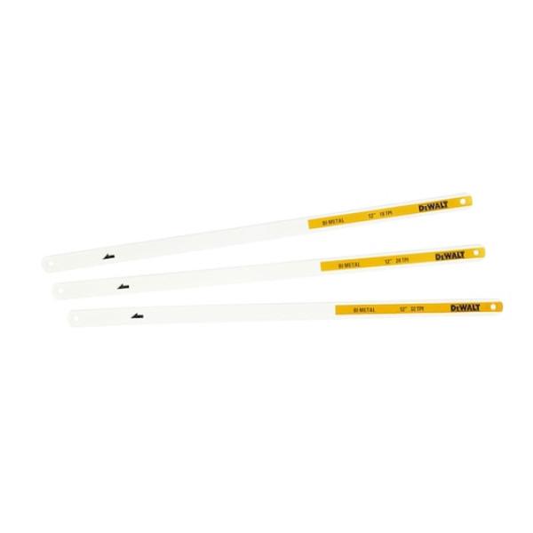 DEWALT Fémfűrész, penge, 3db, vegyes