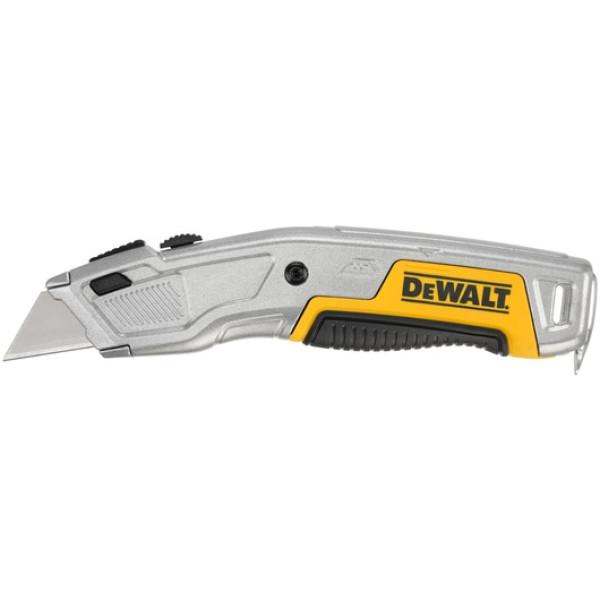 DEWALT Kés, visszahúzható pengéjű, sniccer