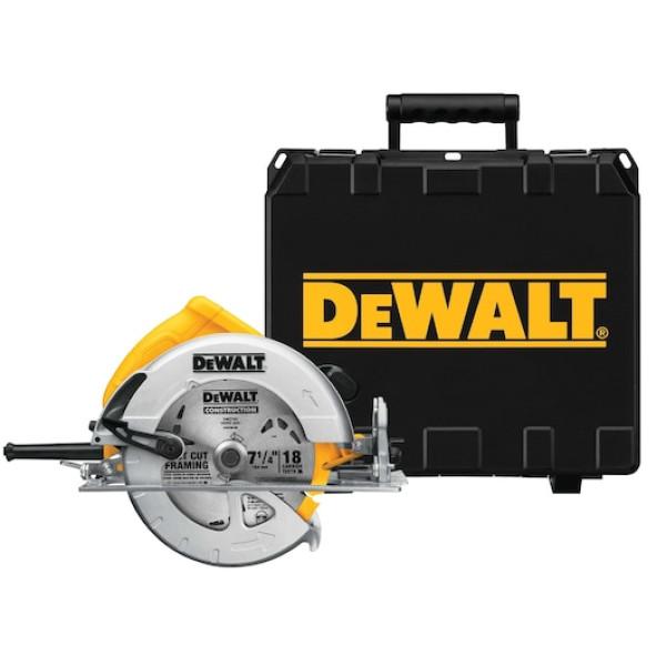 DEWALT Körfűrész, 1600 W, +tok